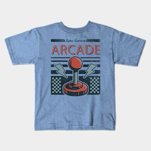 ARCADE GAMES  - Retro Gaming 80s & 90s Kids T-Shirt